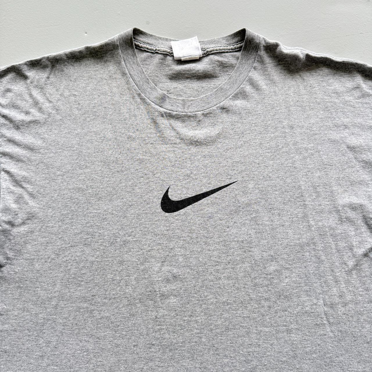 Grey Nike Vintage 90s T-shirt - 2XL