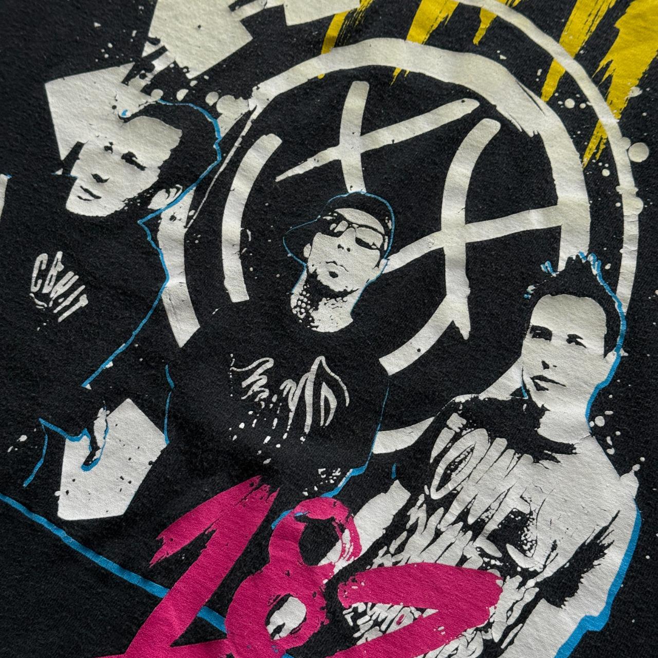 Black Blink-182 Vintage 00s Hand Cut Vest - Small