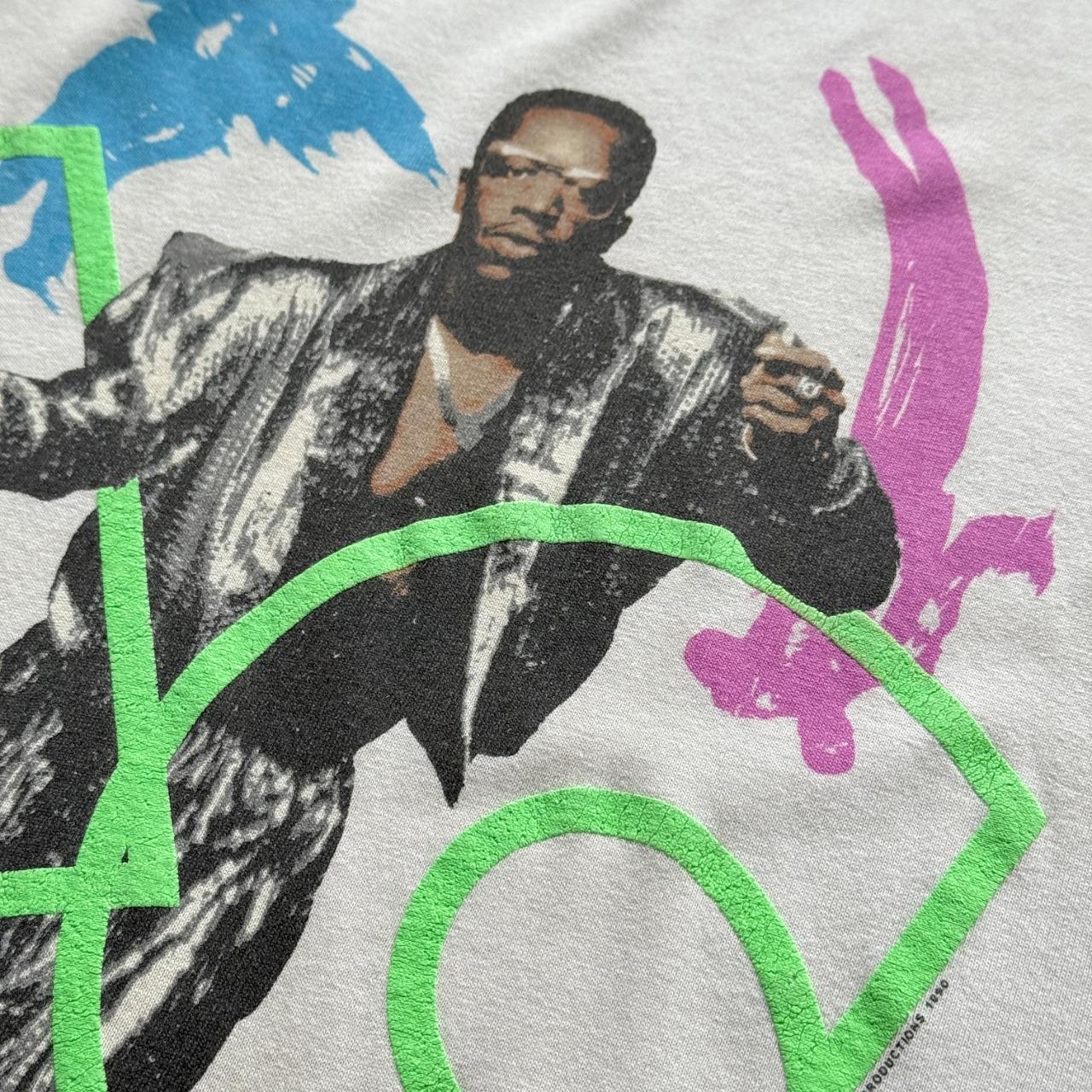 Faded White MC Hammer 90s Vintage Graphic Band T-Shirt - XL
