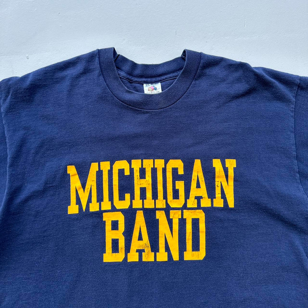 Michigan Band Navy 90s Vintage T-shirt - XL