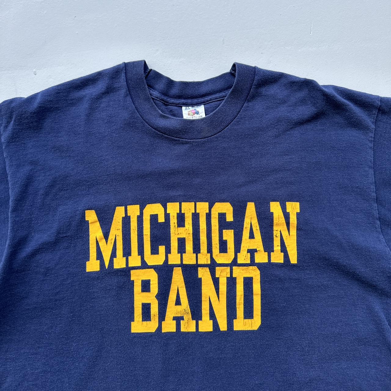 Michigan Band Navy 90s Vintage T-shirt - XL