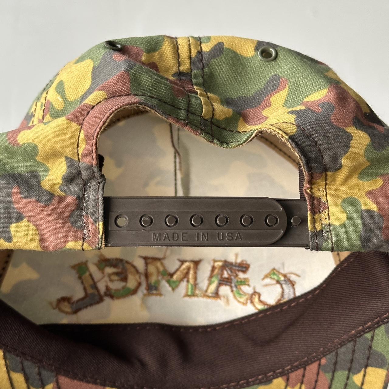 Camouflage Camel Cigarettes 90s Vintage Cotton SnapBack Trucker Cap