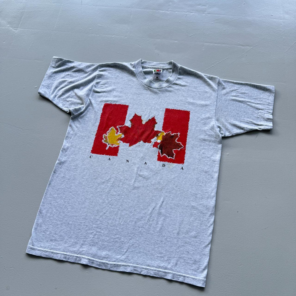 Grey Canada Tourist Vintage 90s T-shirt - Large