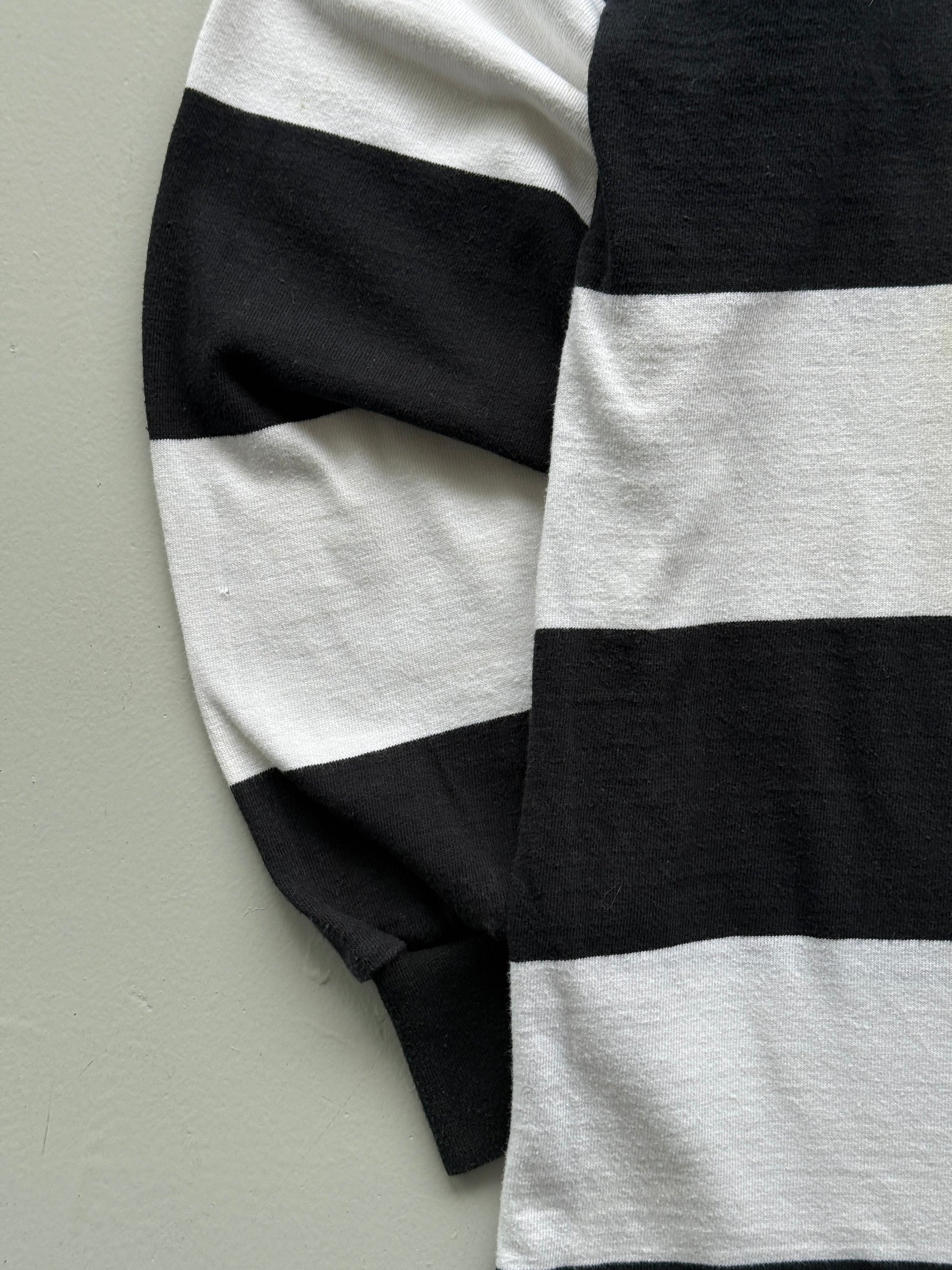 White Barbarians 1996 90's Vintage Rugby Jersey Polo Shirt - Large