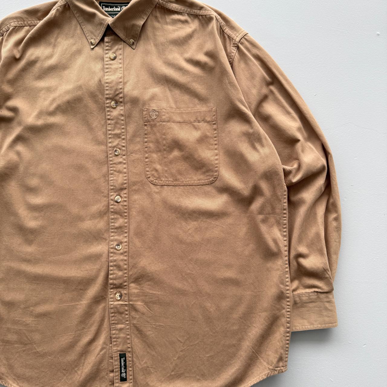 Brown / Tan Timberland 90s Vintage Shirt - XL