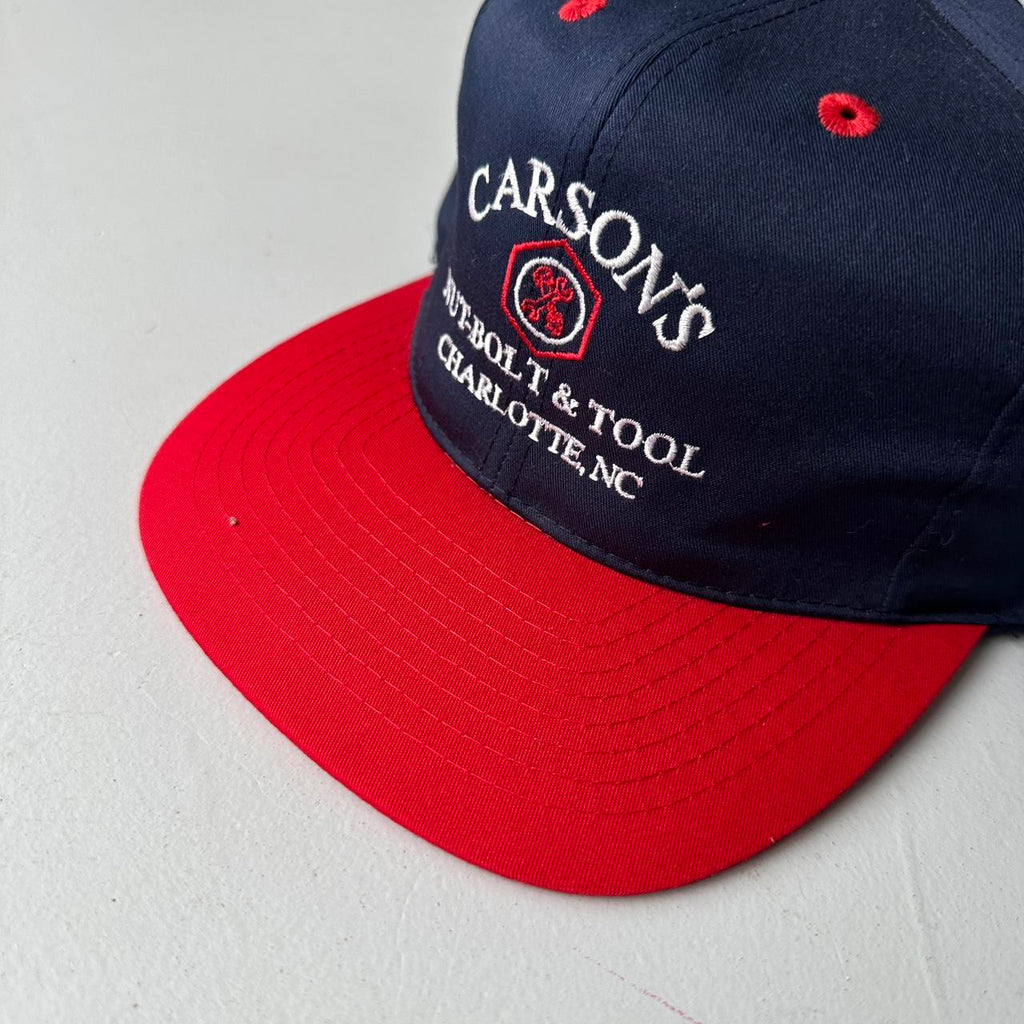 Red / Navy Carson’s Tools Trucker SnapBack Cap