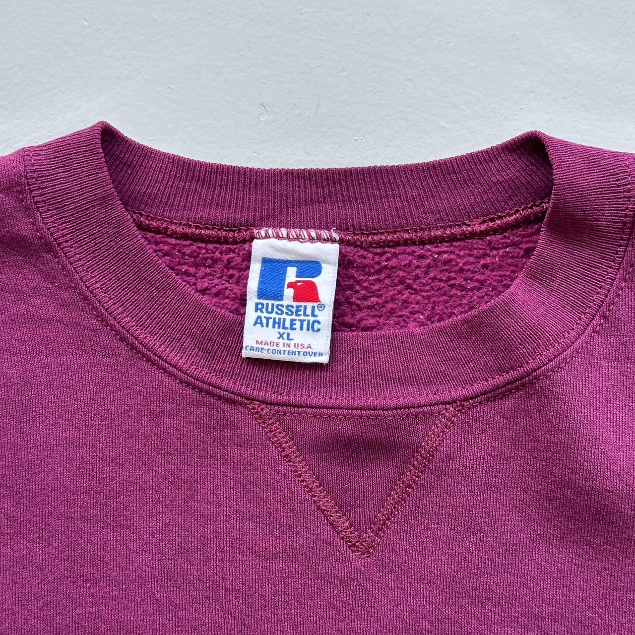 Burgundy Carolina University Russell Athletic 90s Sweatshirt - XL