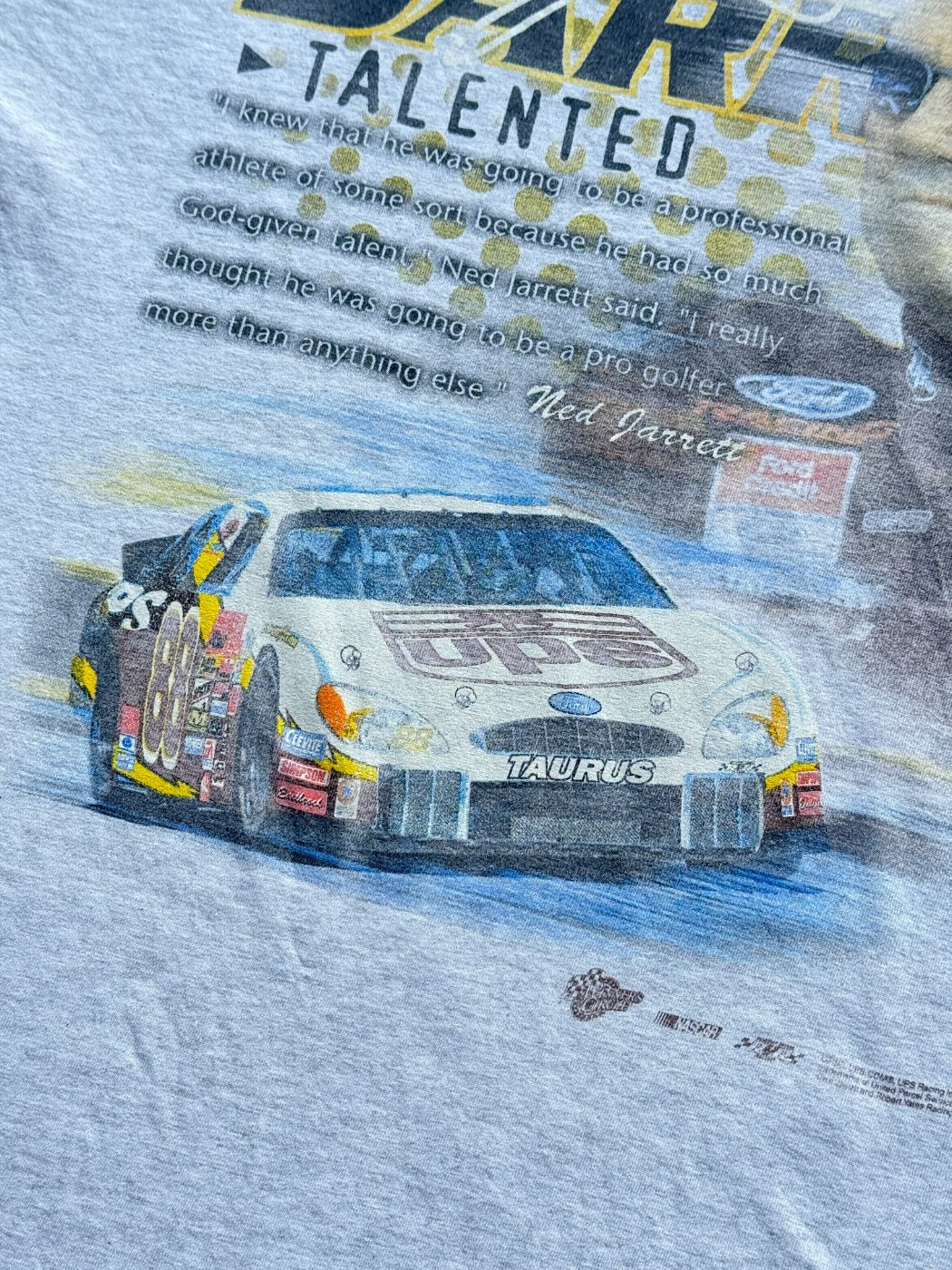 Dale Jarrett NASCAR 'Talented' Vintage Graphic T-Shirt - XL
