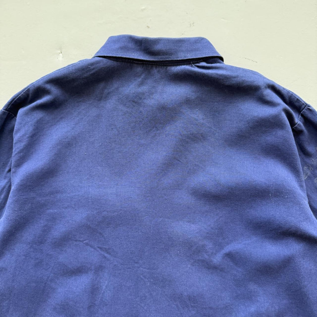 Faded Blue French Workwear 90’s Vintage Chore Jacket CH011 - Large