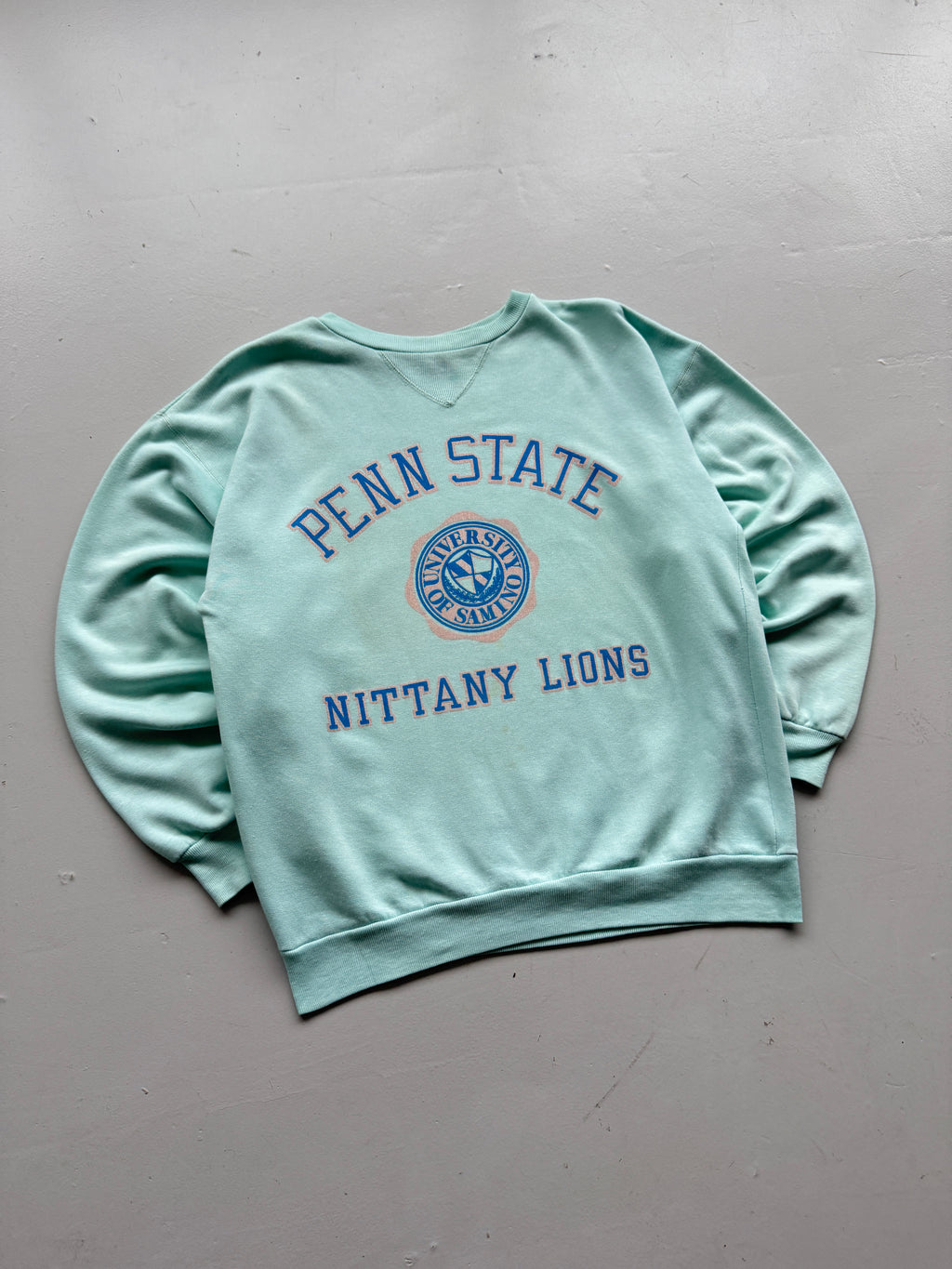 Penn State Nittany Lions 60s/70s Vintage University Sweatshirt - Medium