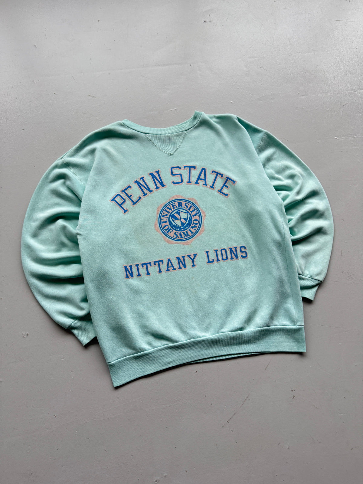 Penn State Nittany Lions 60s/70s Vintage University Sweatshirt - Medium