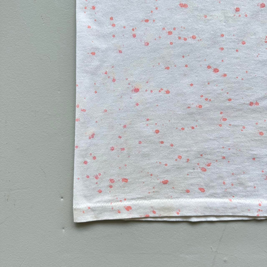 White IAMs Catfoood AOP Vintage T-shirt - XL