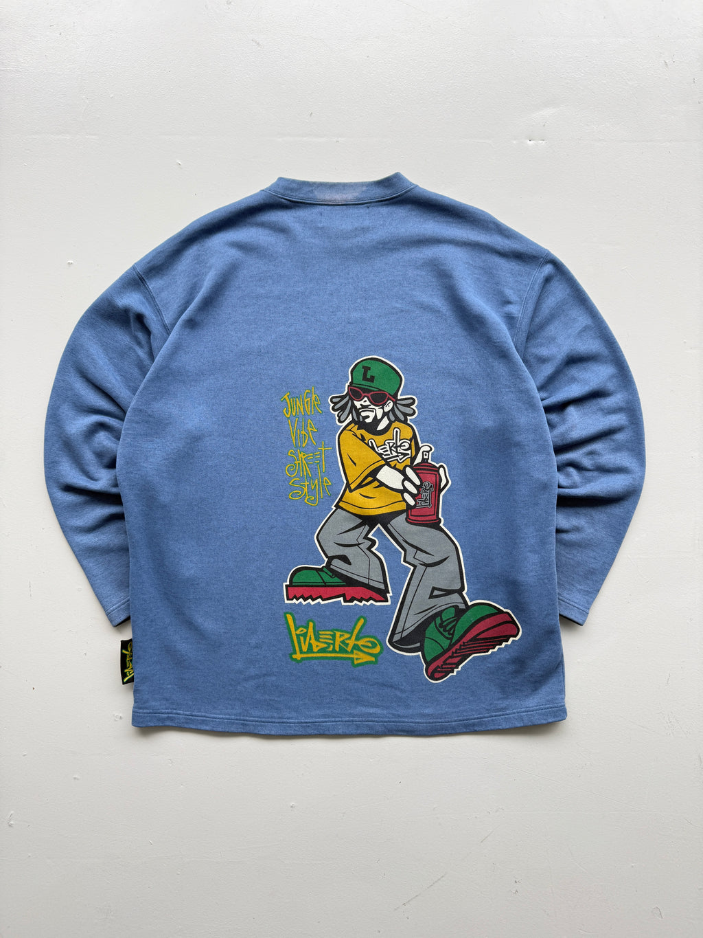 Libertо Jungle Vibe Graffiti 90's Vintage Sweatshirt - 2XL