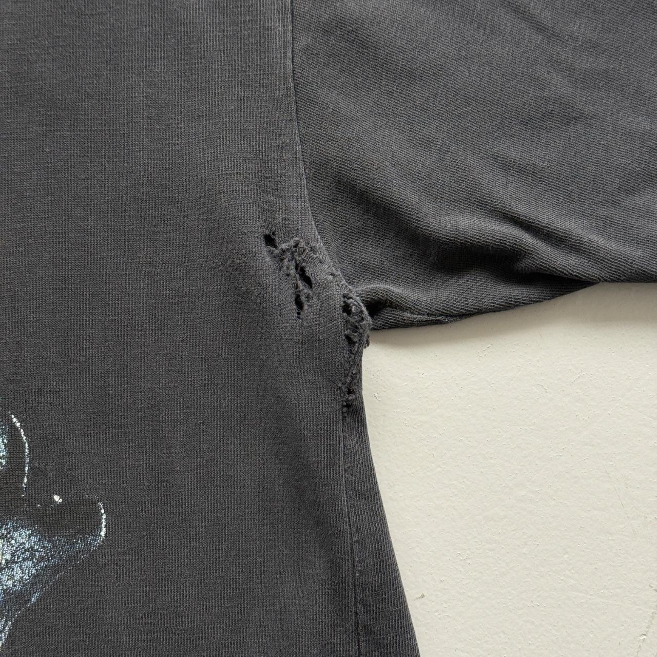 Black Wolf 90s Vintage Graphic T-Shirt - Medium