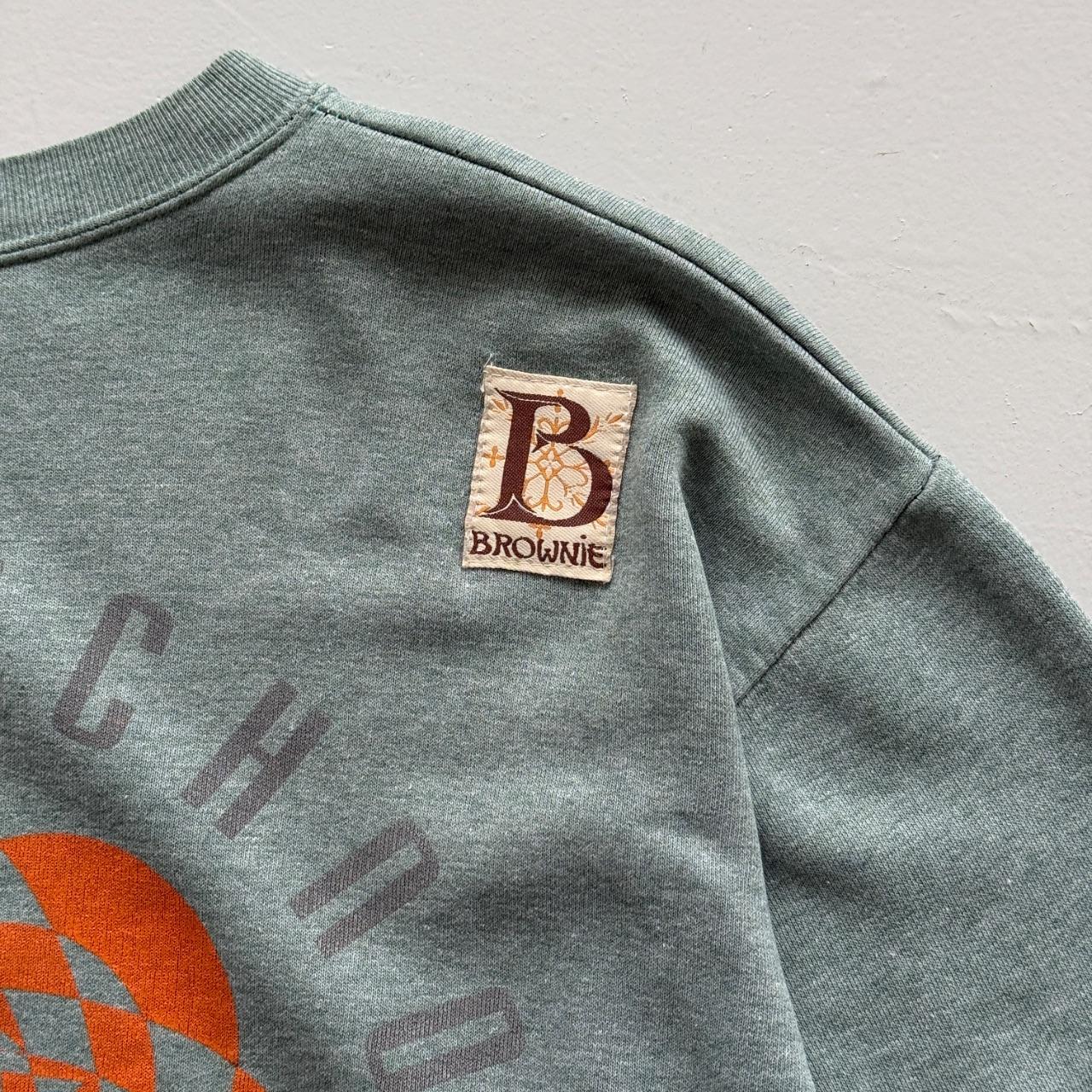 Light Blue Techno Space 90’s Vintage Rave Graphic Sweatshirt - XL