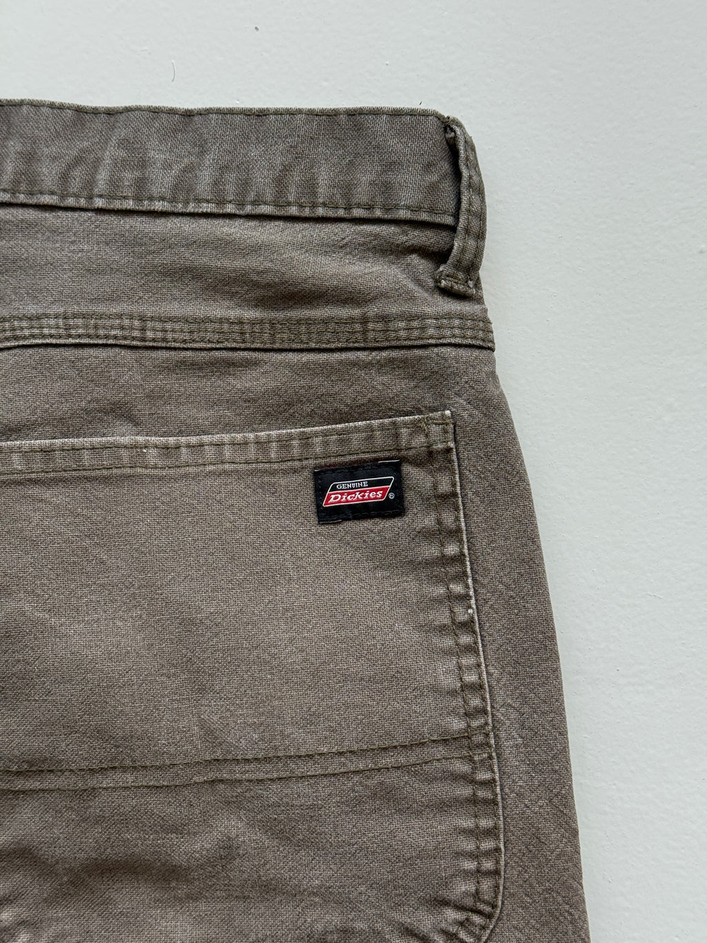 Brown Dickies 00's Vintage Carpenter Workwear Trousers - W38 x L29