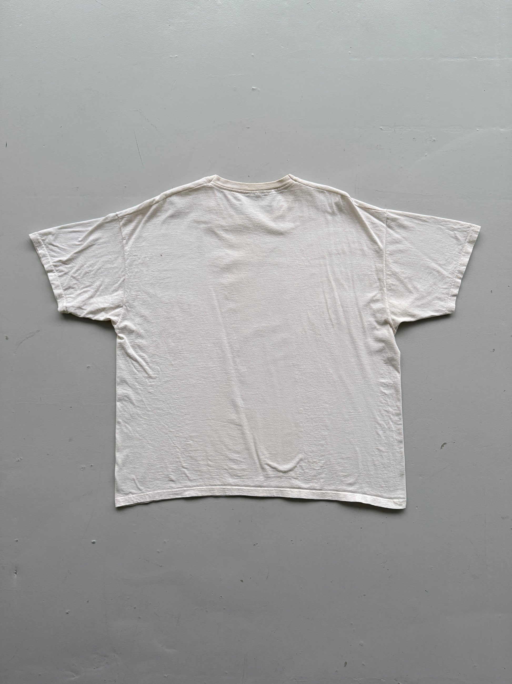 Cream Leonardo DaVinci 00's Vintage Tourist Graphic T-Shirt - XL