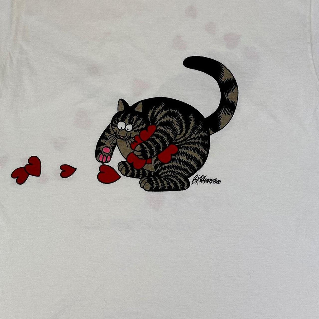 San Francisco 'BK Liban' Cats White 90s vintage T-shirt - Small