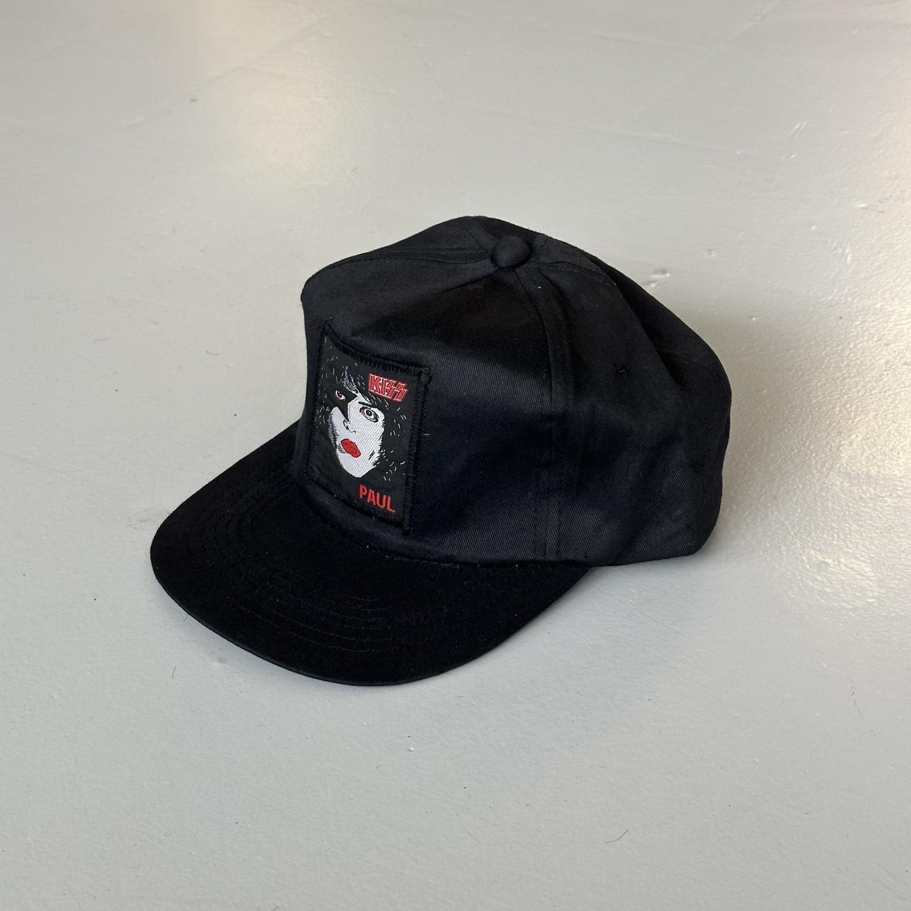Black Kiss Paul Stanley Trucker SnapBack Cap