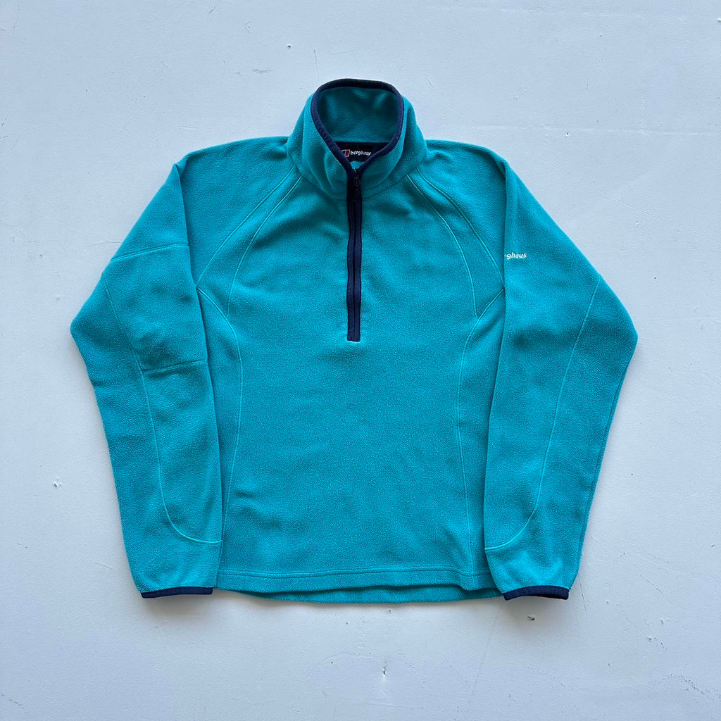 Berghaus Blue Outdoors Gorpcore Hiking Fleece - Size 10