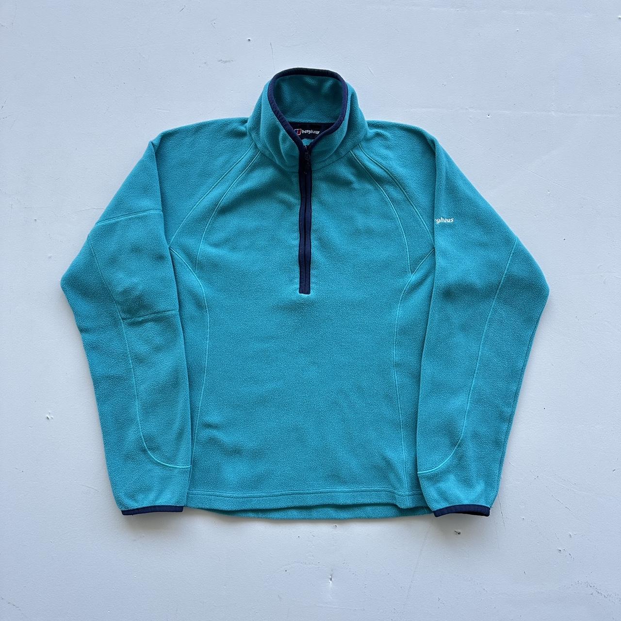 Berghaus Blue Outdoors Gorpcore Hiking Fleece - Size 10