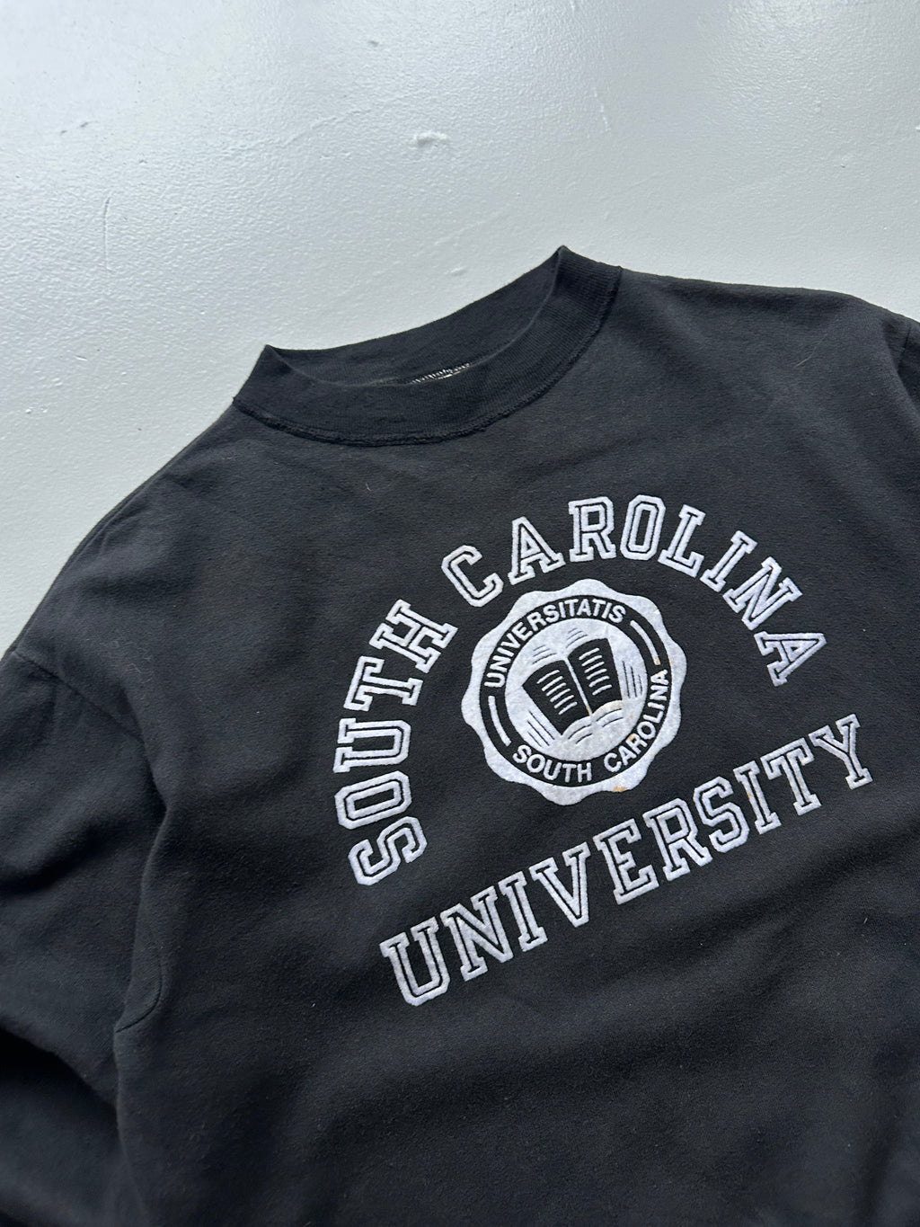 Black South Carolina University 60's/70's Vintage Sweatshirt - XS/Small