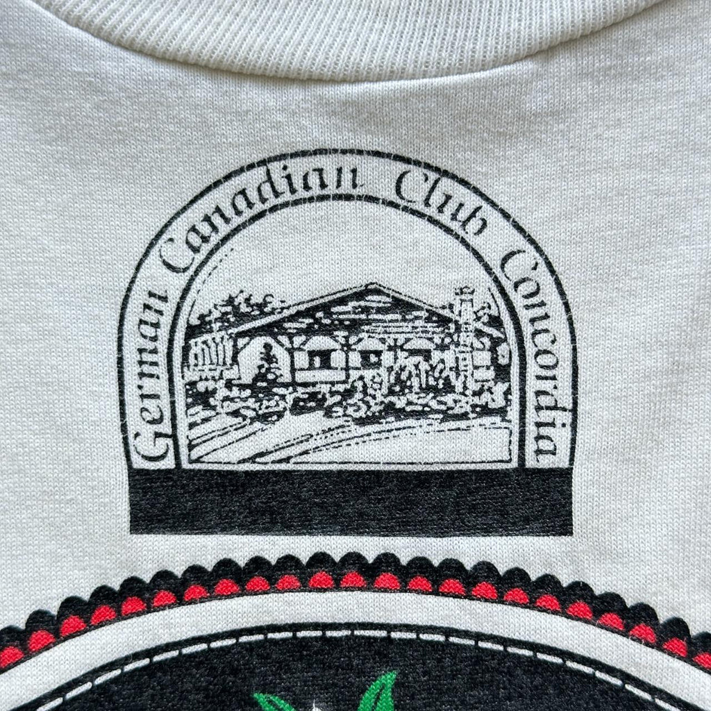 White Folkfest Vintage 90's T-shirt - XL