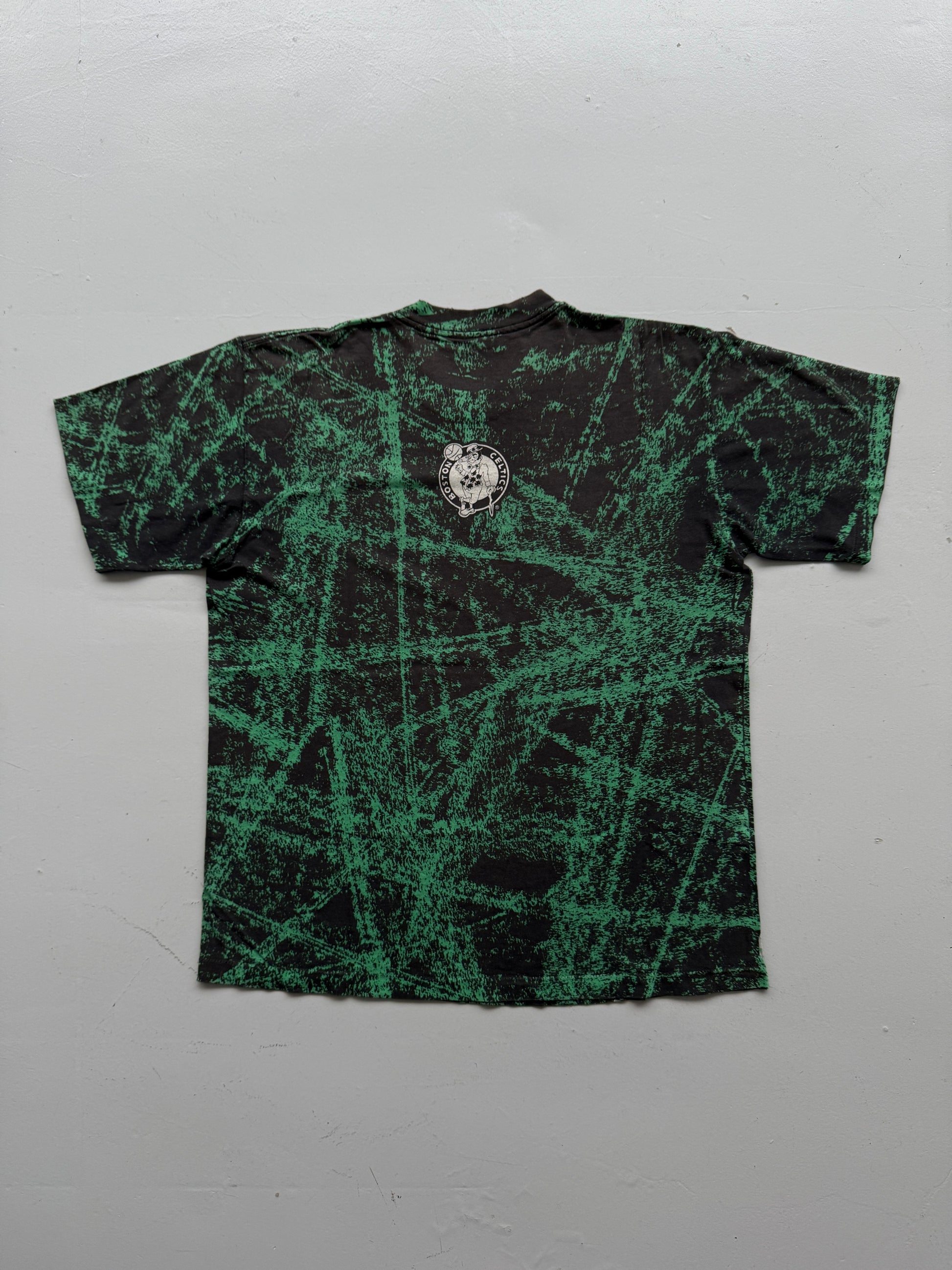 Boston Celtics NBA Vintage Single Stitch Salem Sportswear T-Shirt 90's - XL