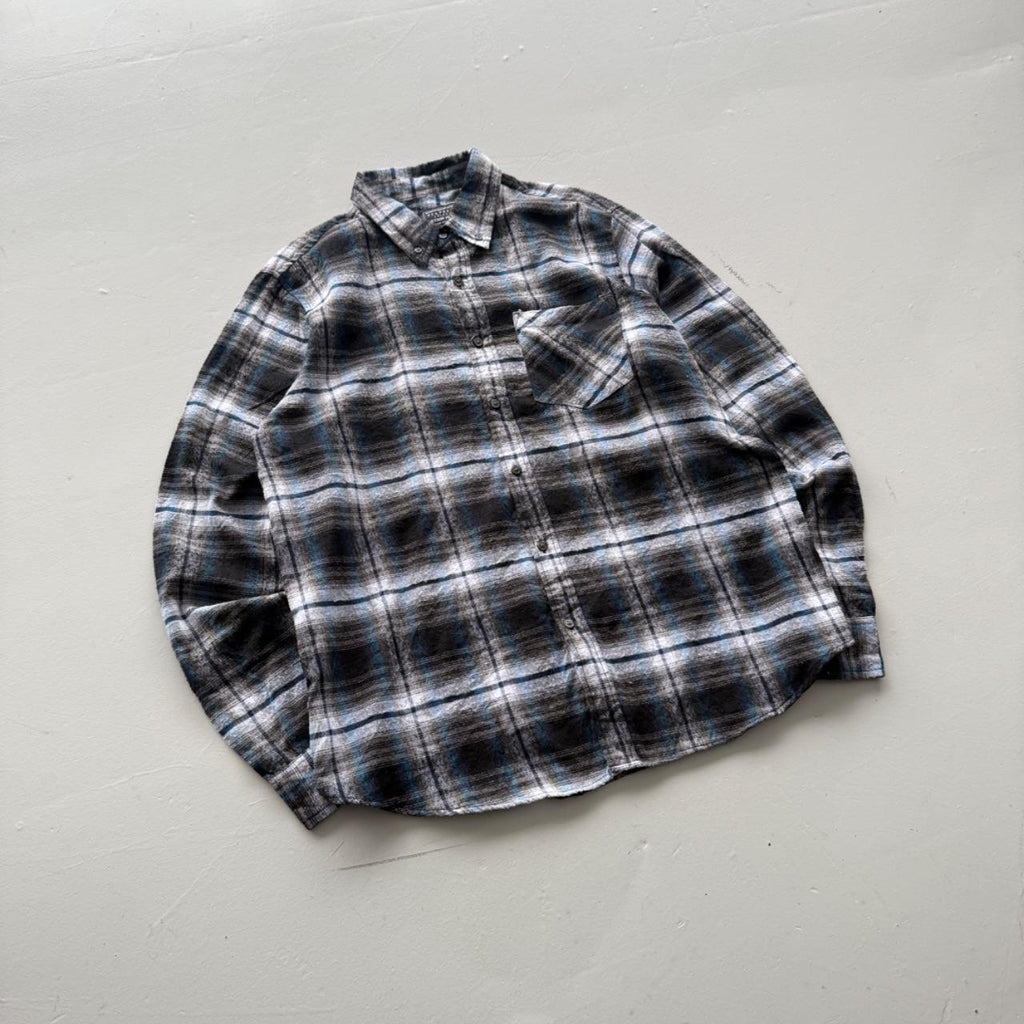 Blue Jackson Hole 00’s Vintage Flannel Long Sleeve Shirt - Medium