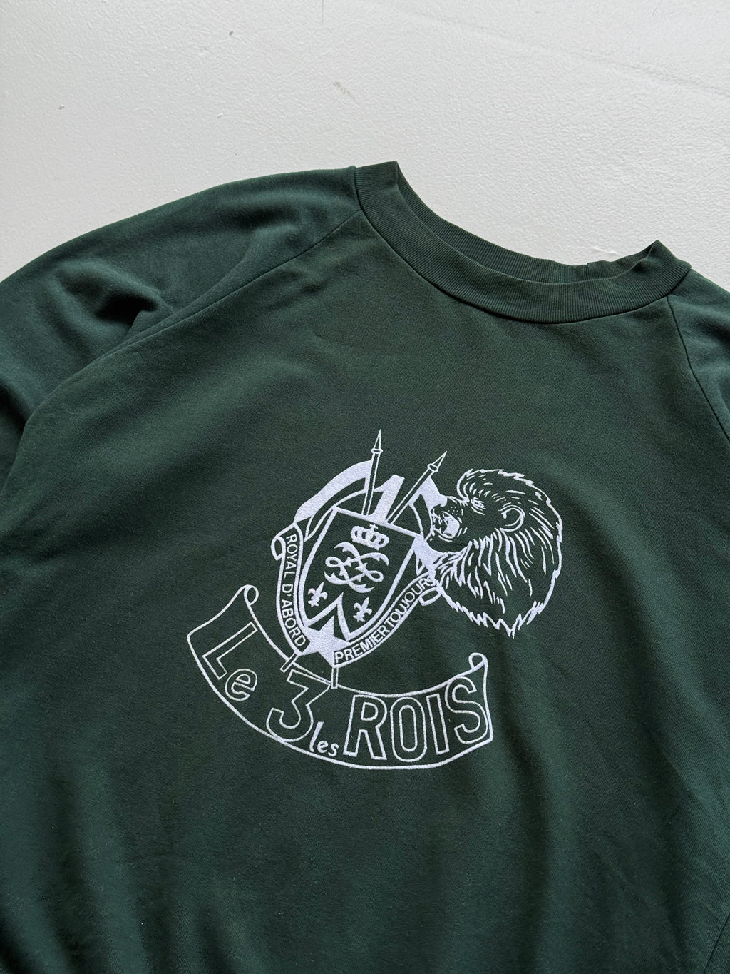 Le 3 Rois French Military Made in France Vintage Sweatshirt - Medium