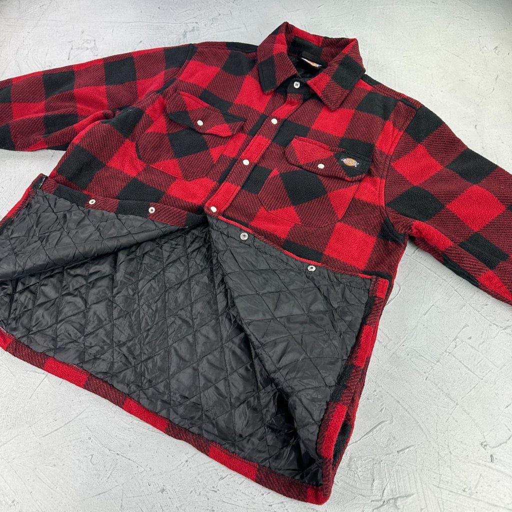 Dickies Buffalo Plaid 90s vintage Fleece - Large