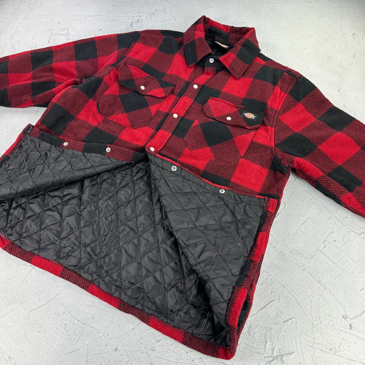 Dickies Buffalo Plaid 90s vintage Fleece - Large