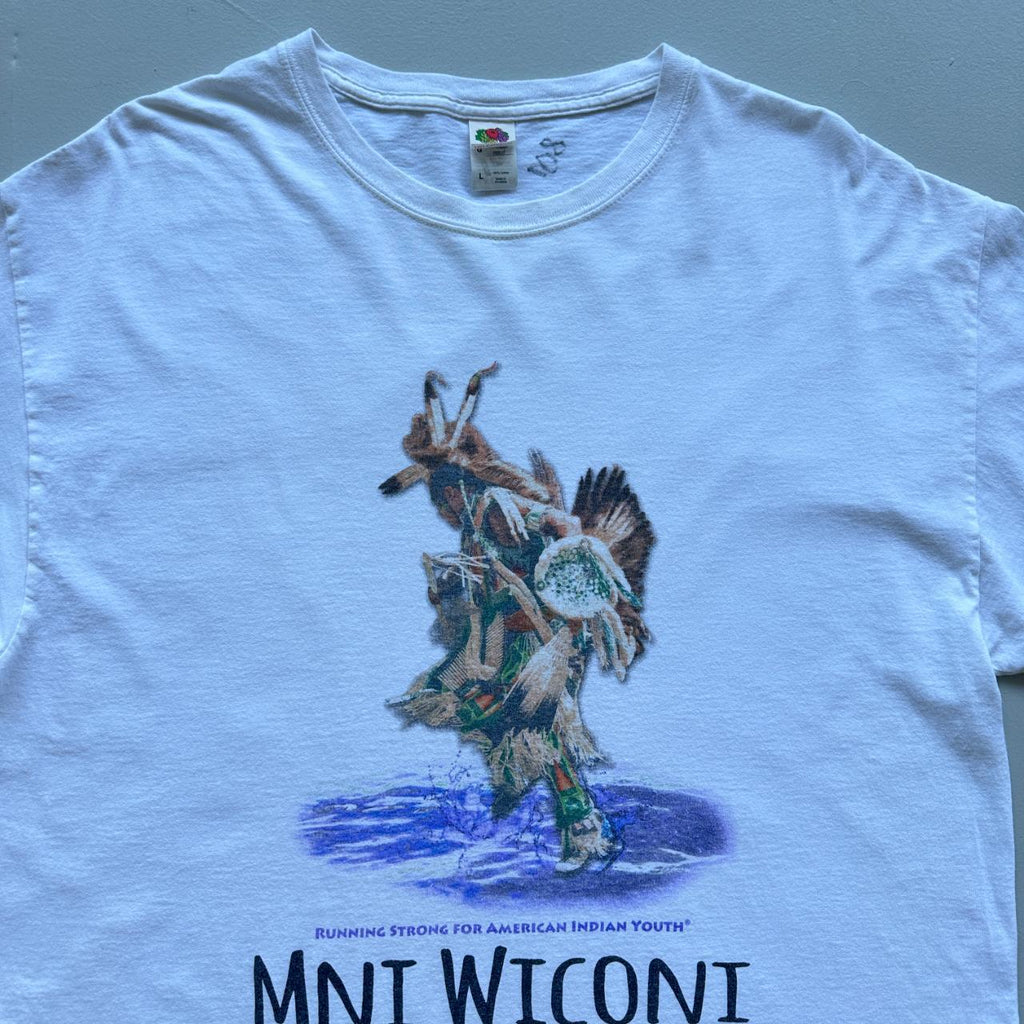 White Water is Life 90s Vintage T-shirt - Large