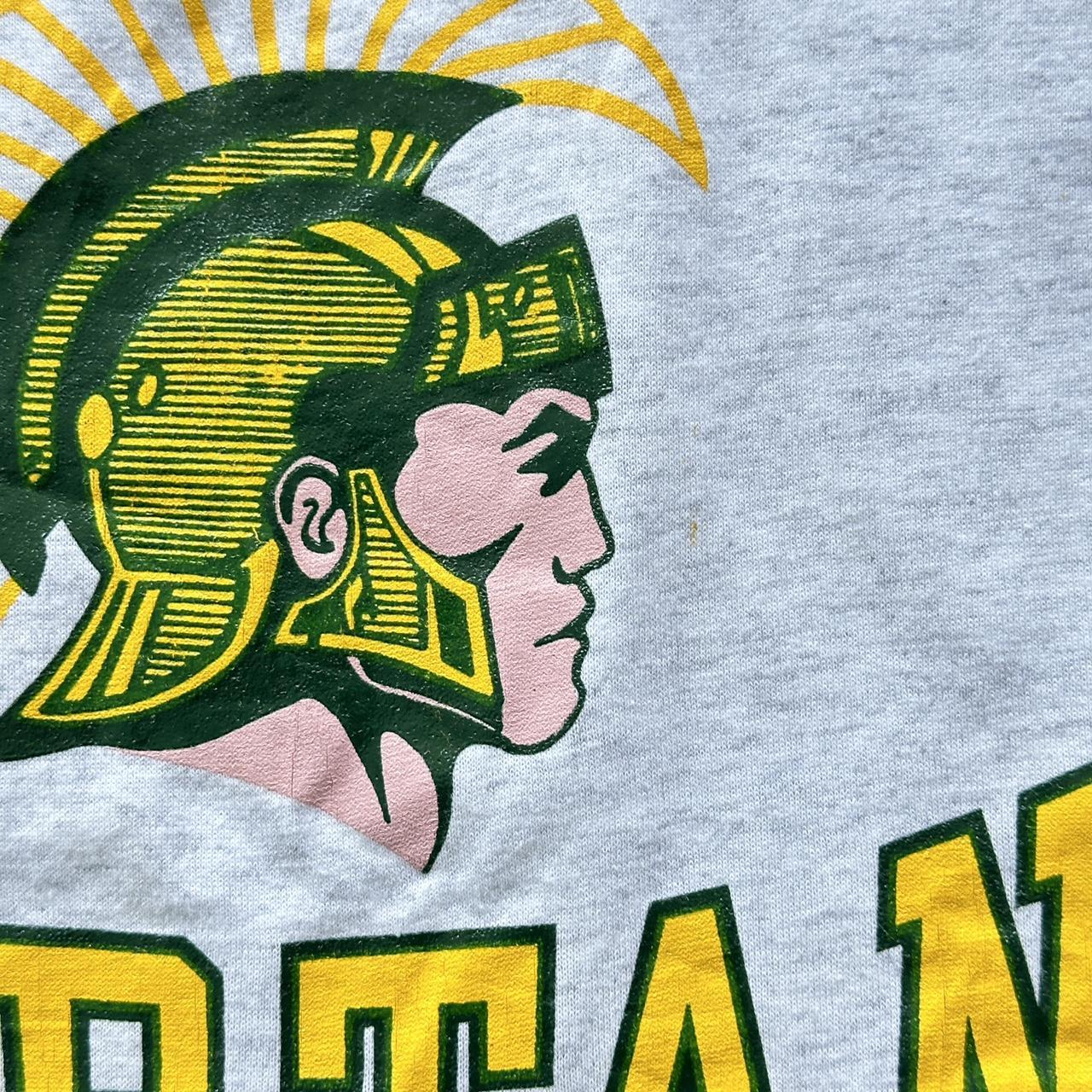 Grey Damien Spartans University Vintage 90's T-shirt - XL