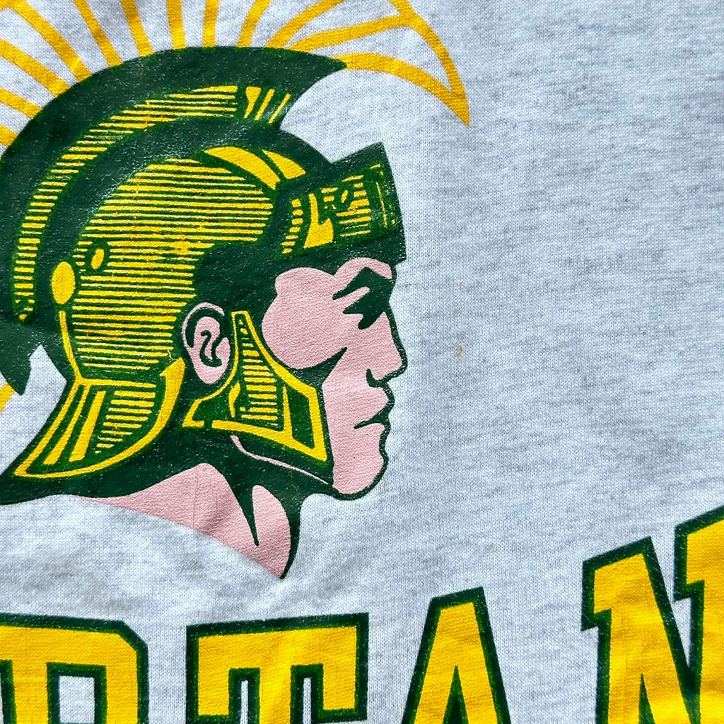 Grey Damien Spartans University Vintage 90's T-shirt - XL