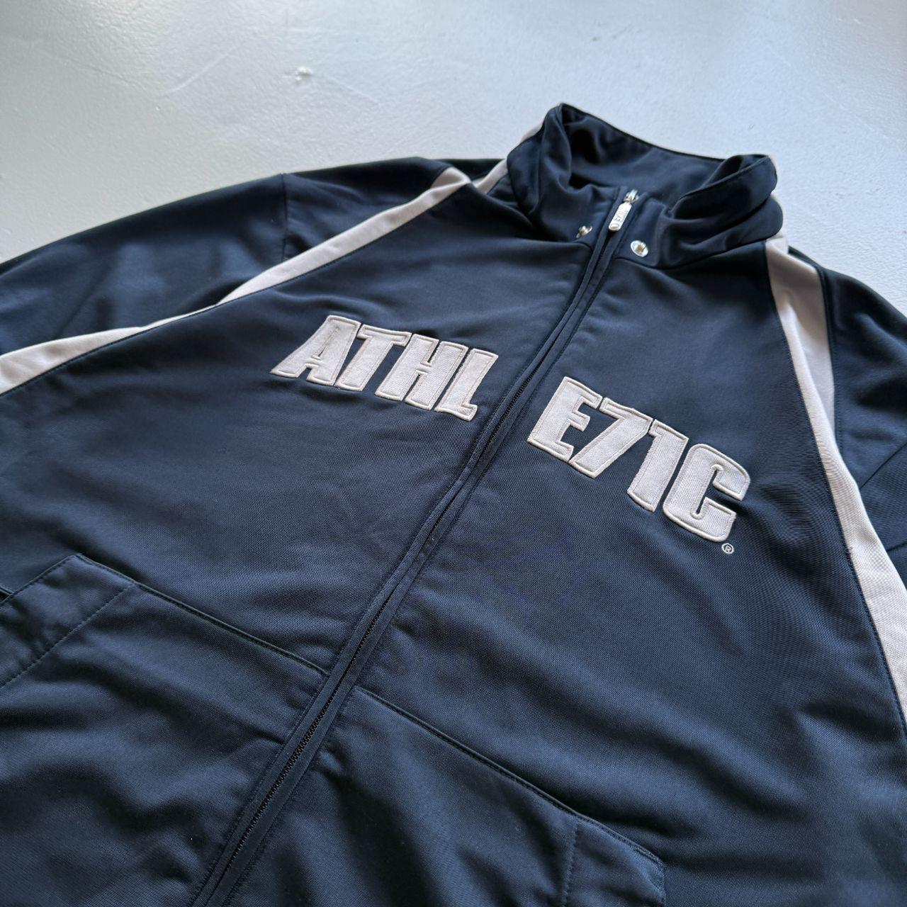 Blue Nike Athletic 00s Windbreaker Track Jacket - Medium