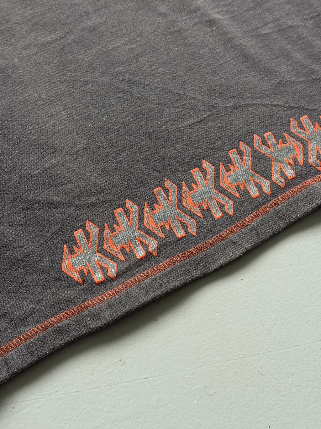 Grey Boston Company 90's Vintage Hip Hop Graphic Sweatshirt Jumper- Large