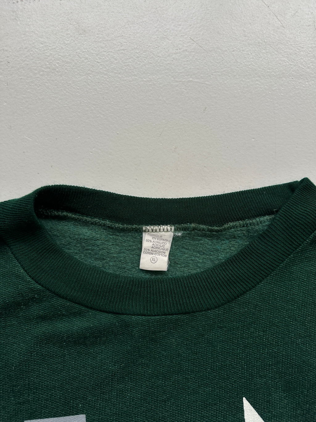 Green NFL 90's Vintage Graphic Sweatshirt Jumper - Large