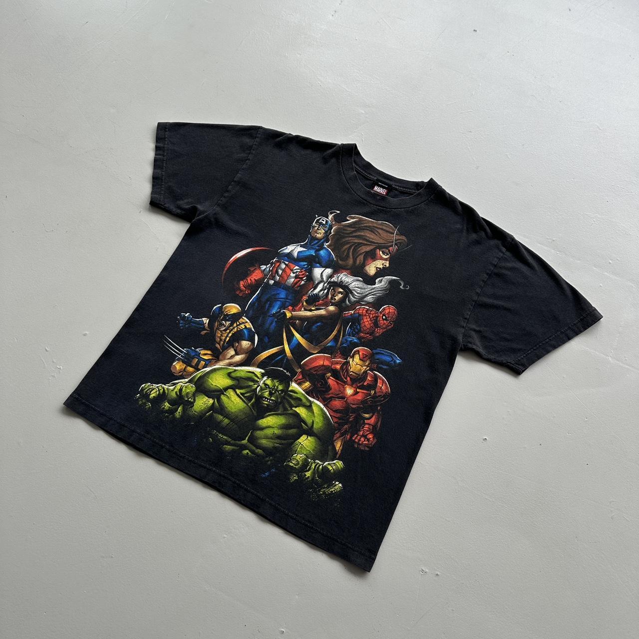 Marvel Mad Engine 00s Vintage T-shirt - Boxy Large