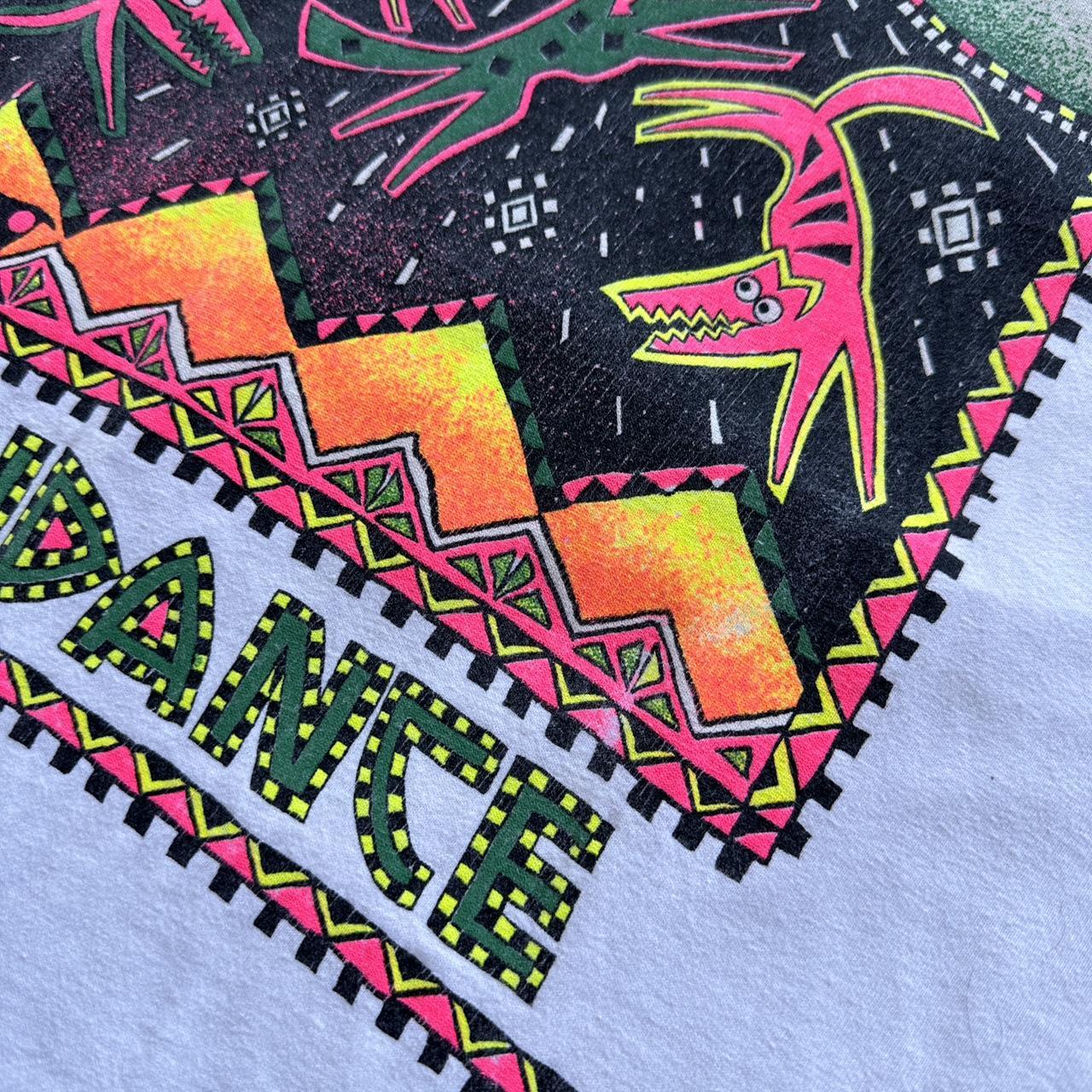 White New Mexico 90s/80s Americana Vintage T-shirt - Medium