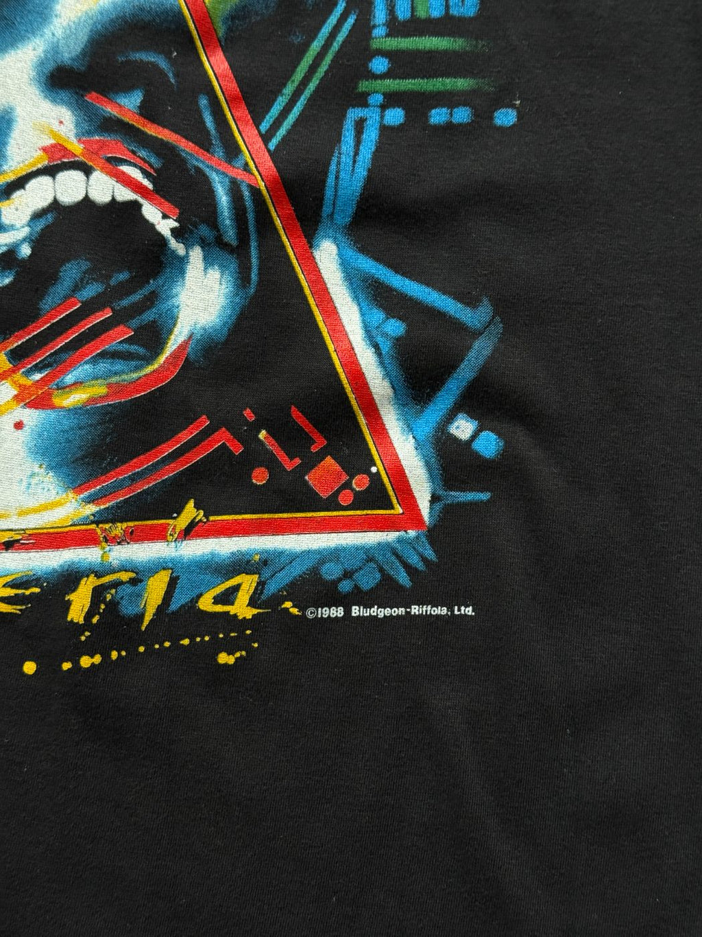 Def Leppard Hysteria Tour Rare 1987-88 Single Stitch Vintage T-Shirt - Large
