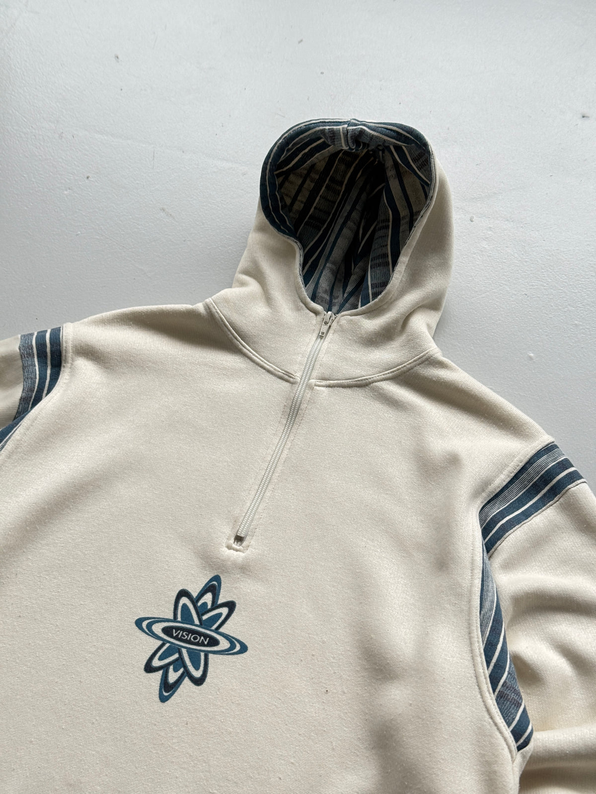 Vision Surf 90's Vintage Quarter Zip Hoodie - Small
