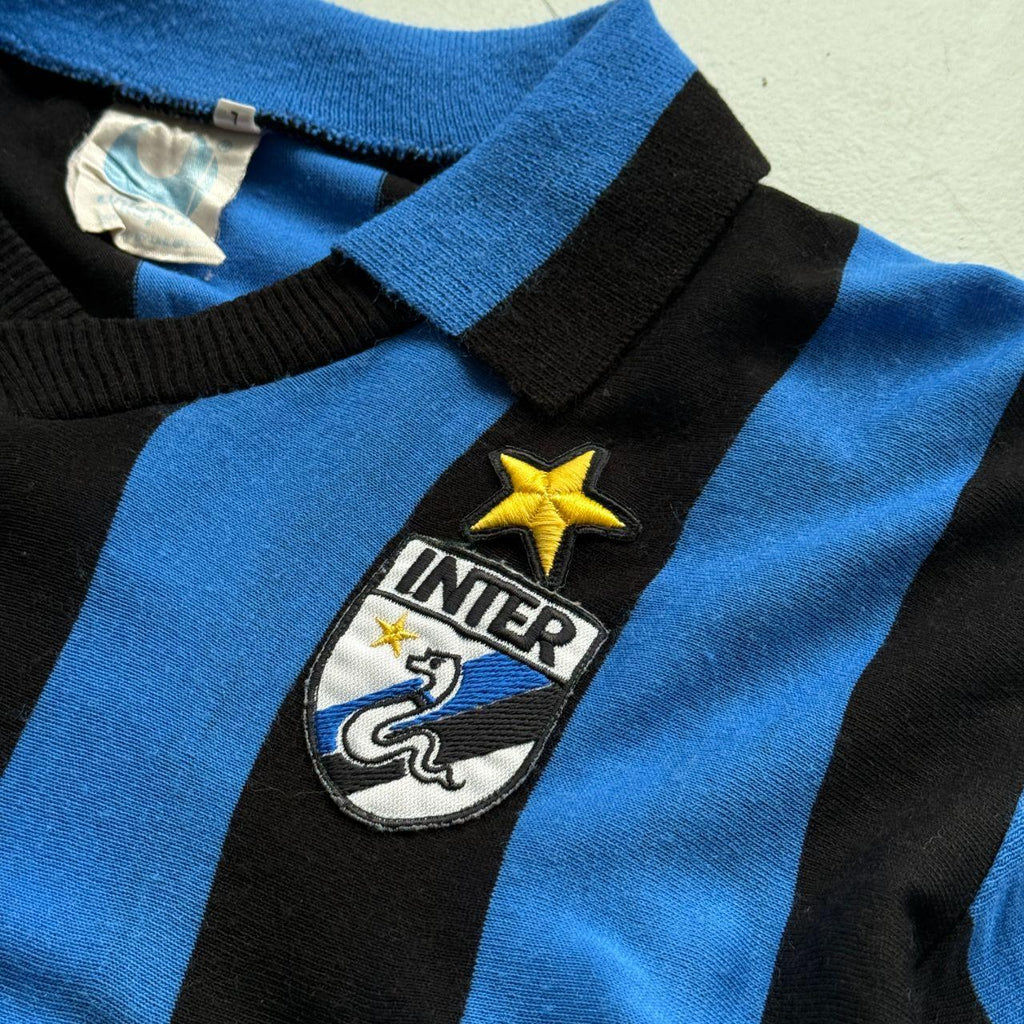 Rare Uhlsport Inter Milan 1988-89 Long Sleeve Football Top - Medium
