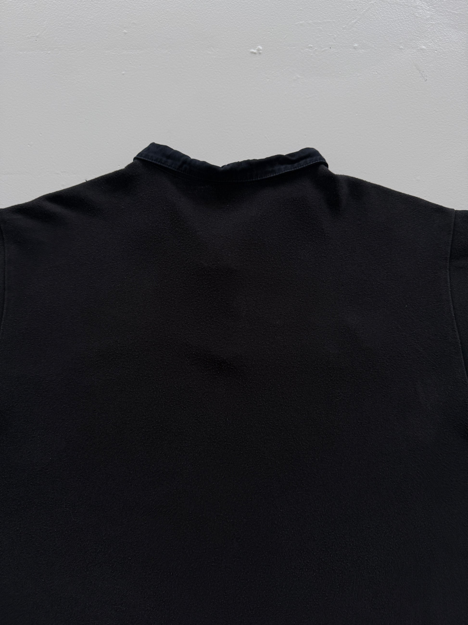 Adidas New Zealand All Blacks 90's Vintage Rugby Long Sleeve Polo - XL