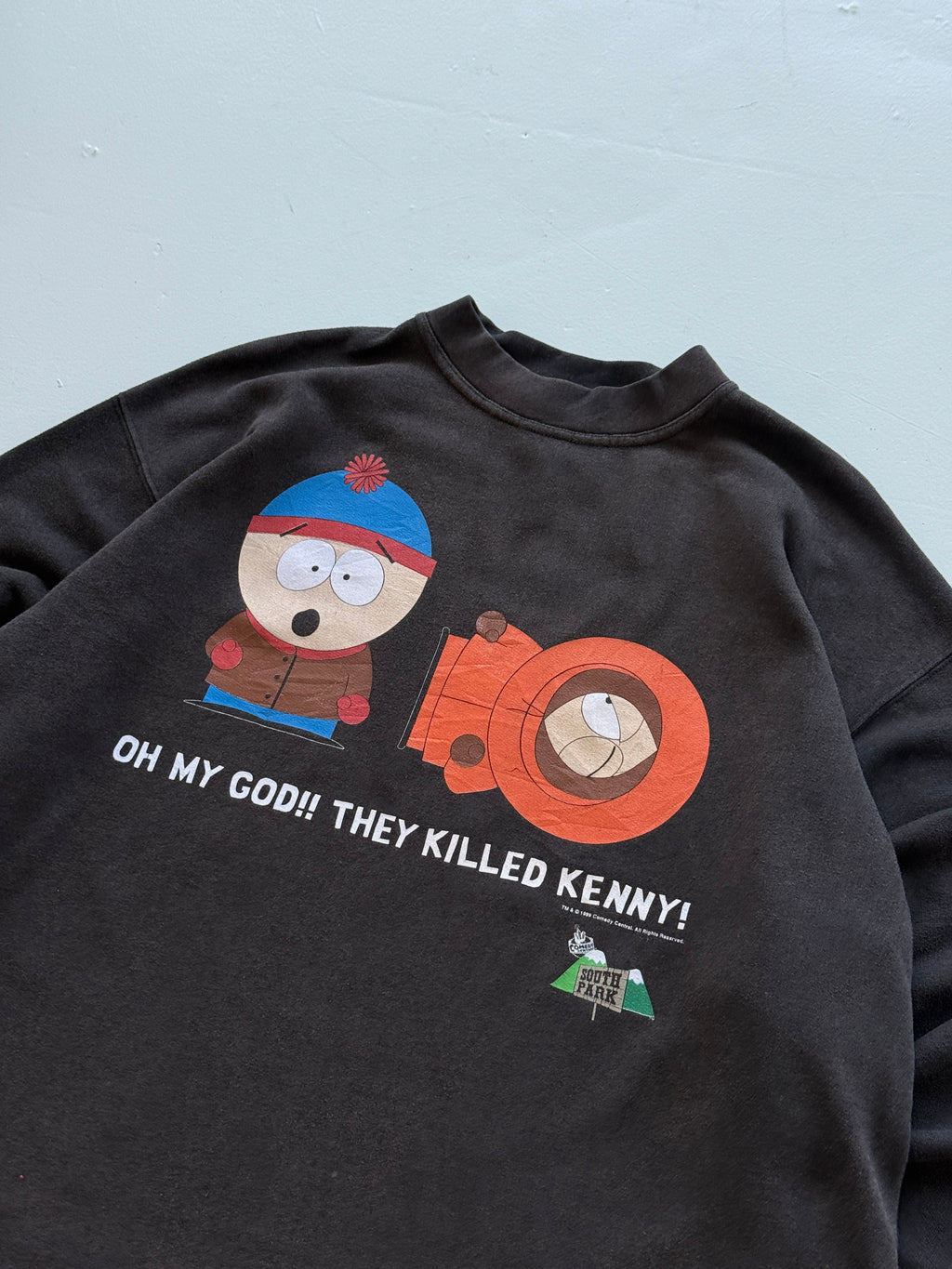 South Park They Killed Kenny 90's Vintage Graphic Sweatshirt - XL