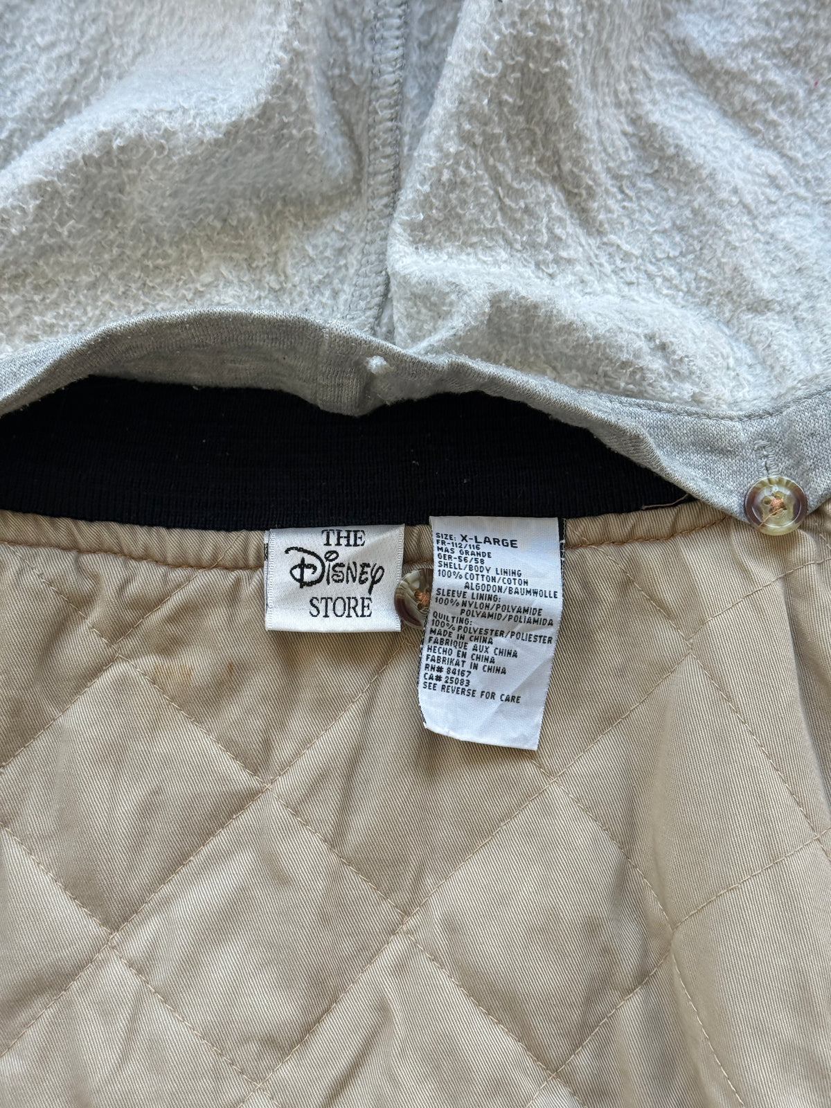 Disney Store Mickey Mouse American Original 90's Varsity Jacket - XL