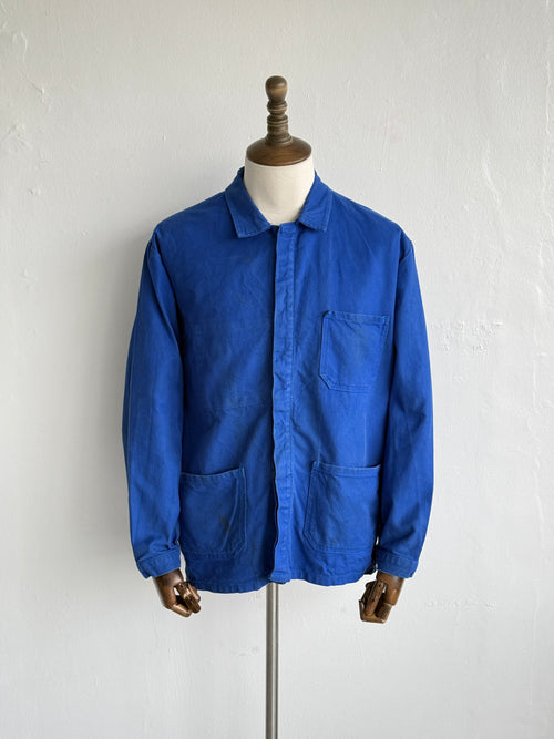 Blue Ergos French Vintage Workwear Chore Jacket CH440 - Medium
