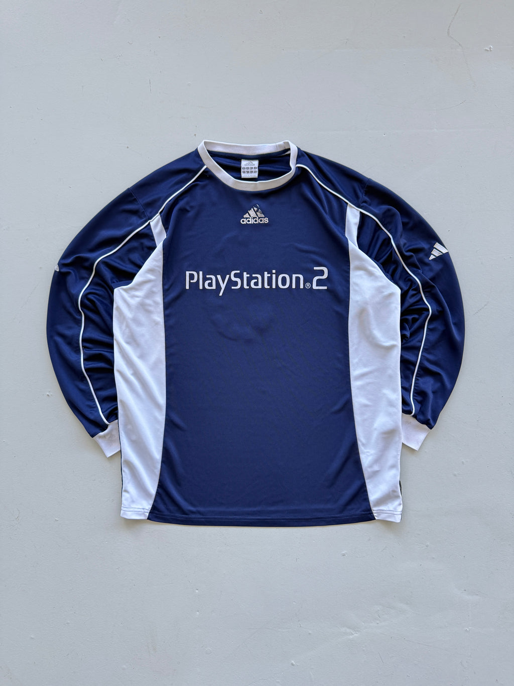 Adidas PlayStation 2 La Voz de Galicia Y2K Football Shirt #9 - Medium
