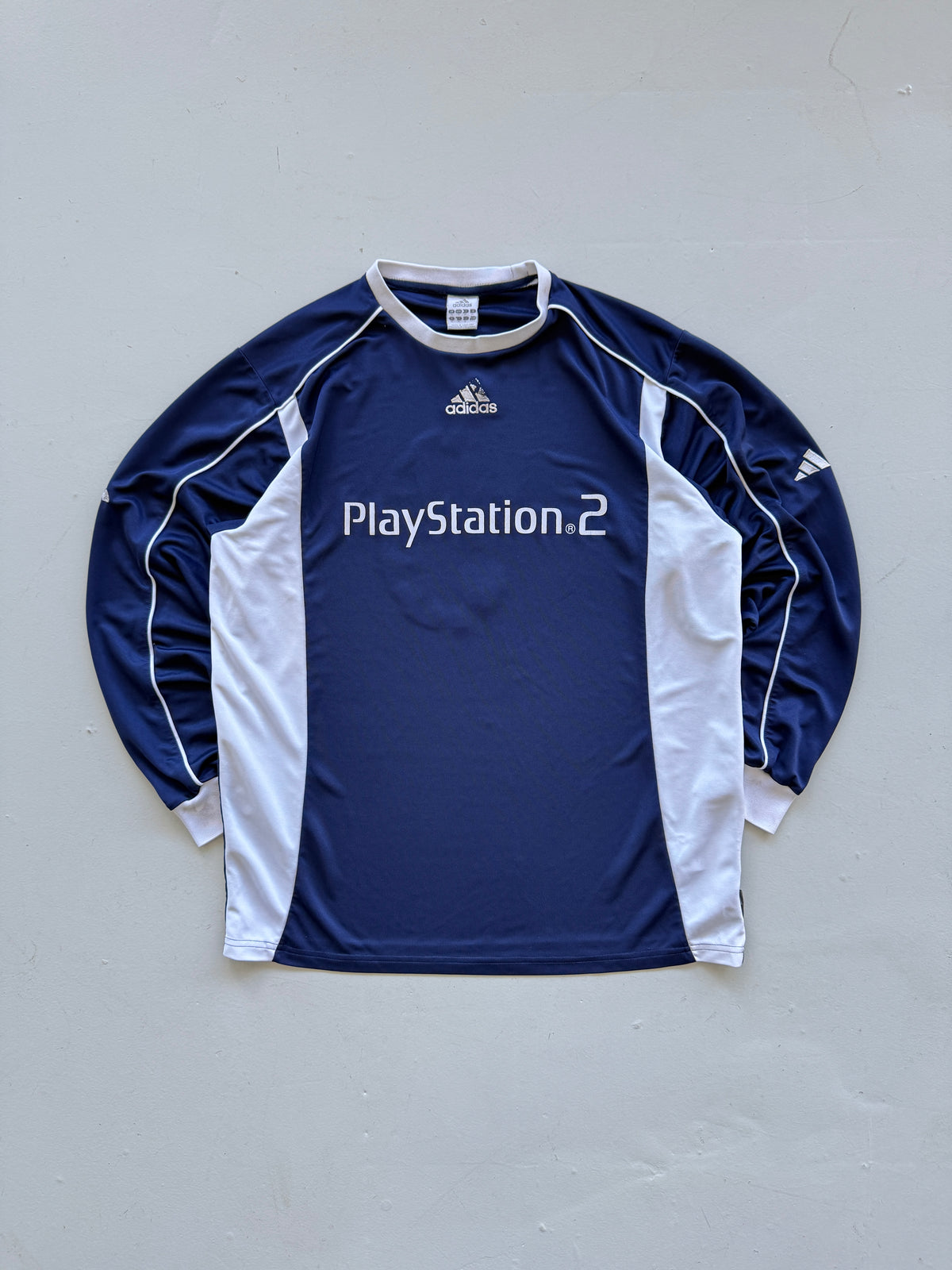 Adidas PlayStation 2 La Voz de Galicia Y2K Football Shirt #9 - Medium