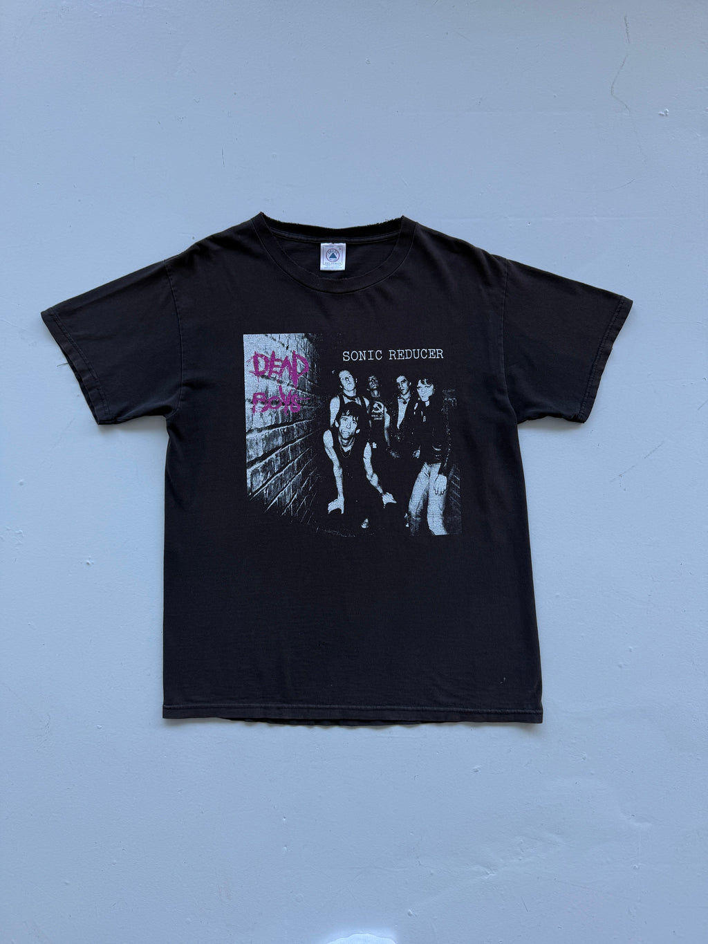 Black Dead Boys Sonic Reducer 90's Vintage Graphic T-Shirt - Medium